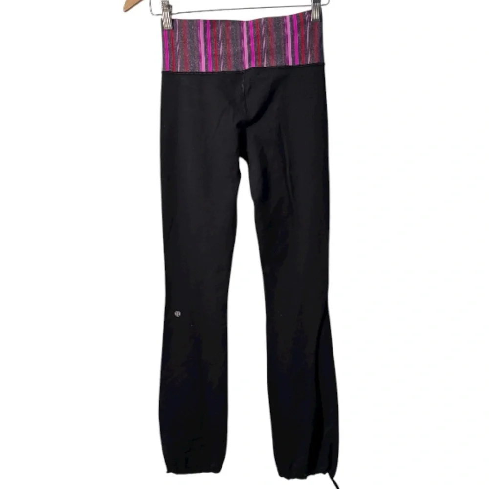 Lululemon Recognition Yoga Pant in Black Elevation Space Dye